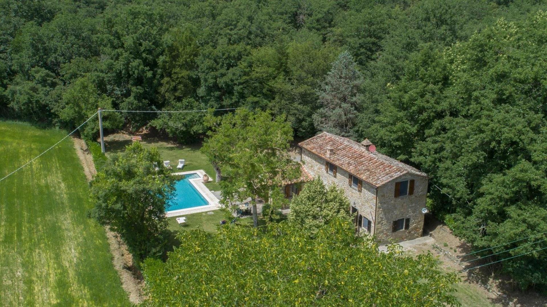 Vila La Mita Cortona Exteriér fotografie